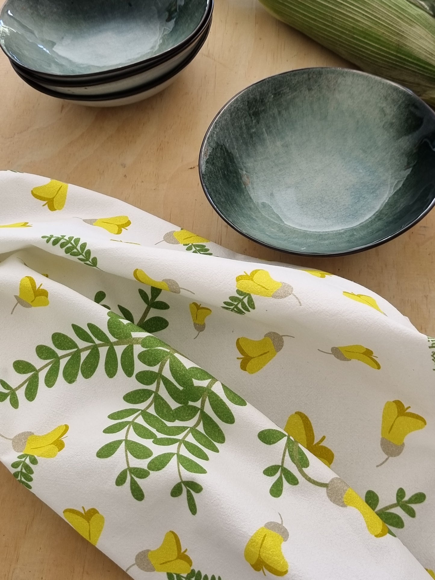 Kowhai Tea Towel