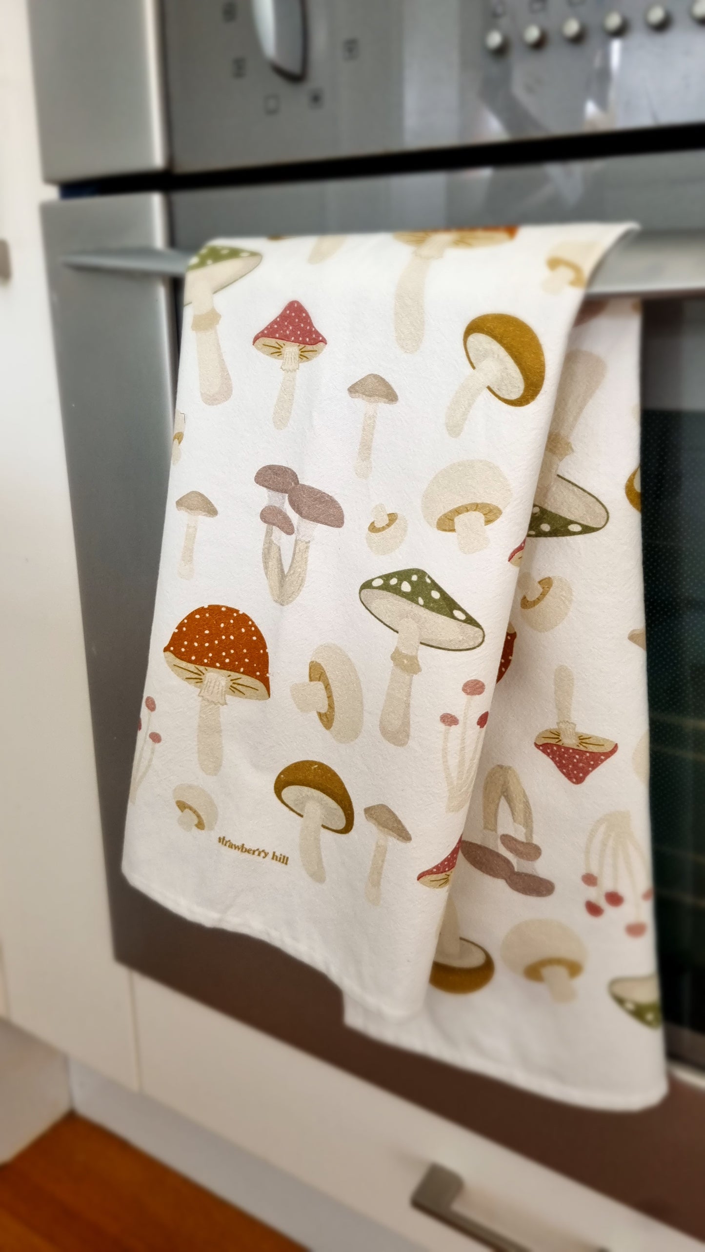 Mushroom Medley Tea Towel