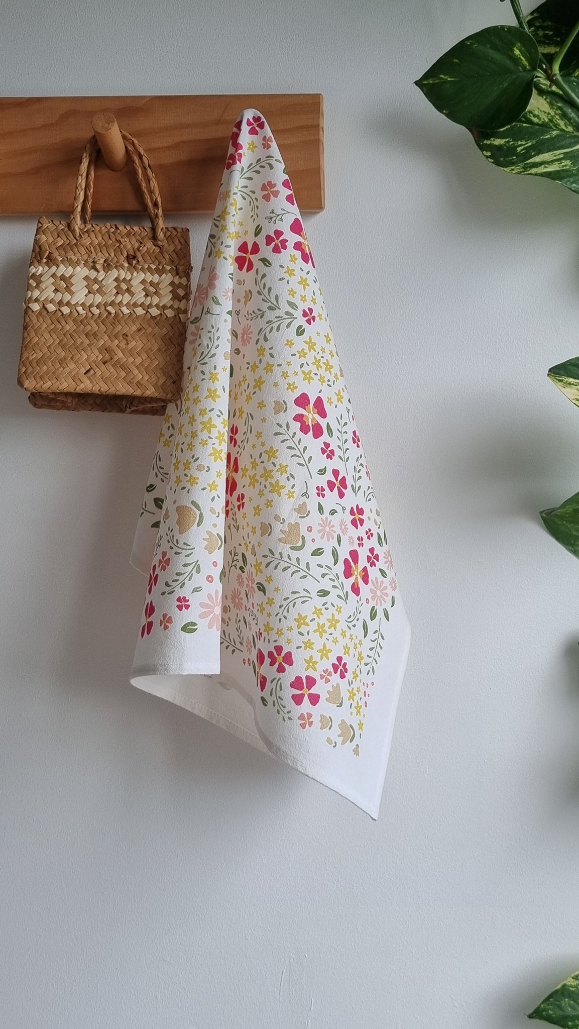 Wildflower Tea Towel