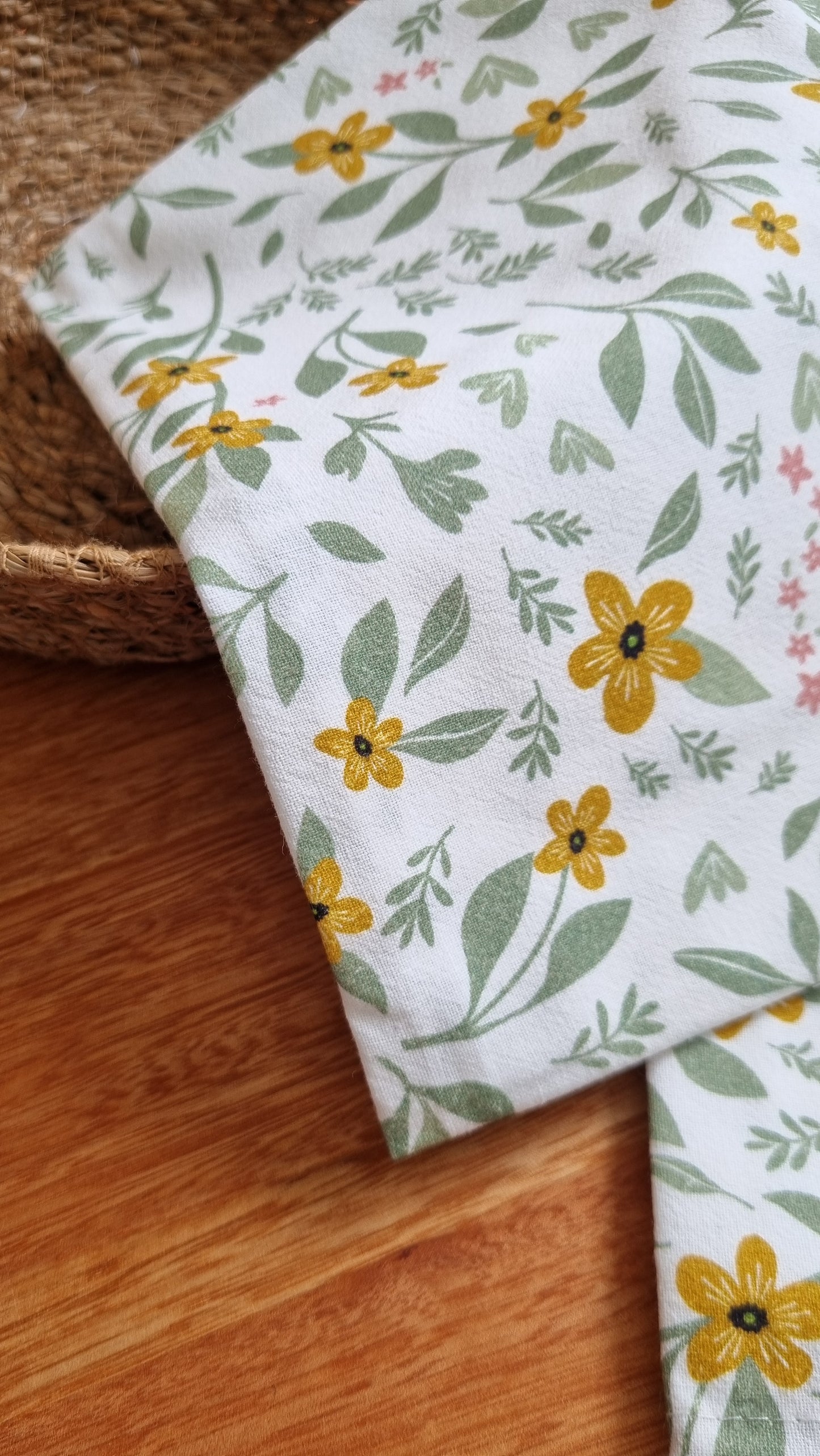 Mustard Meadow Tea Towel