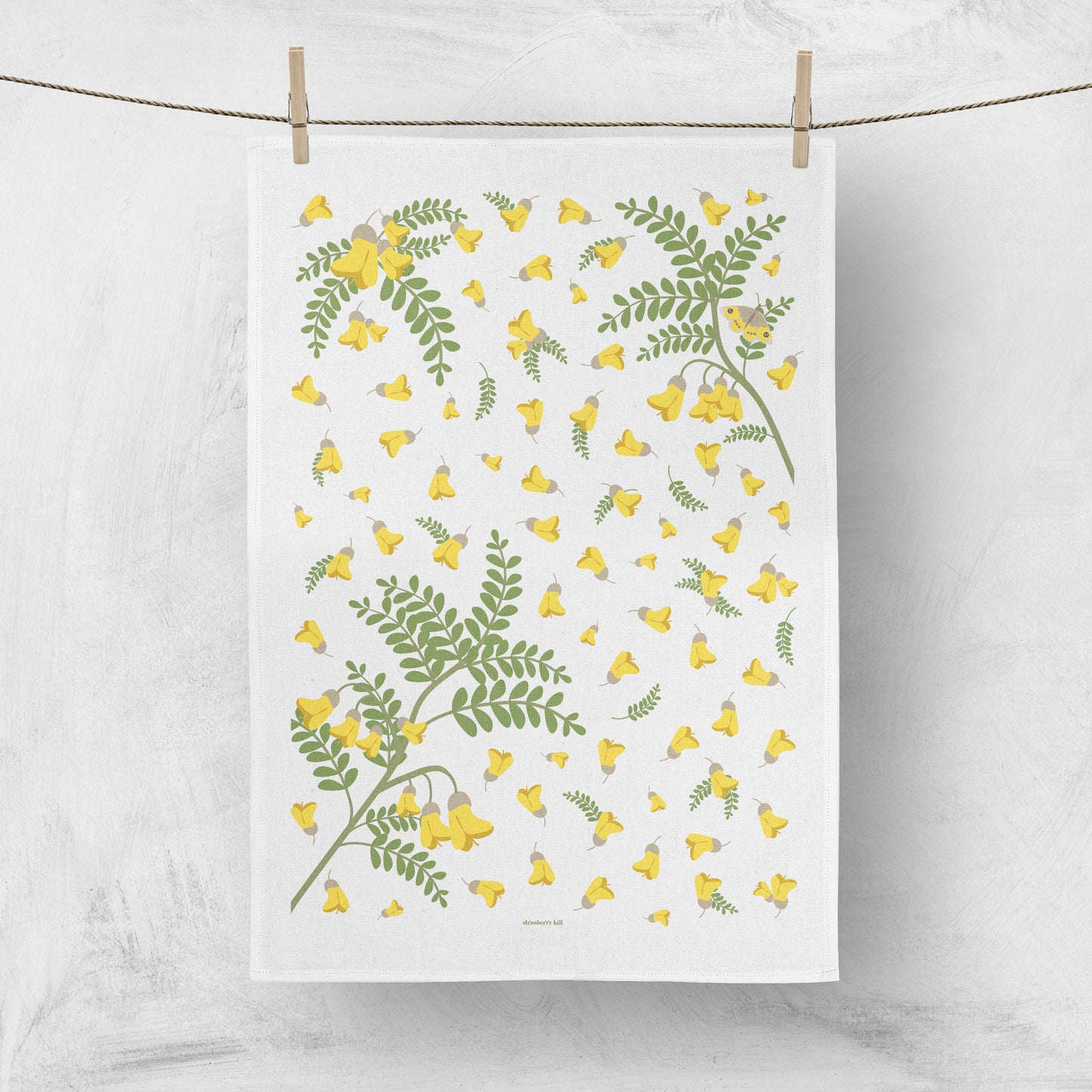 Kowhai Tea Towel