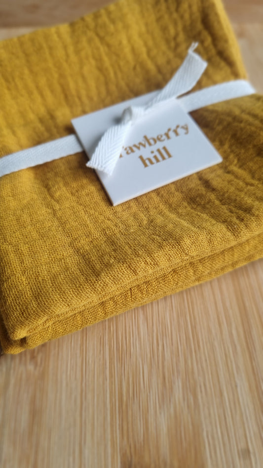 All Mustard Face cloth 3 Pack