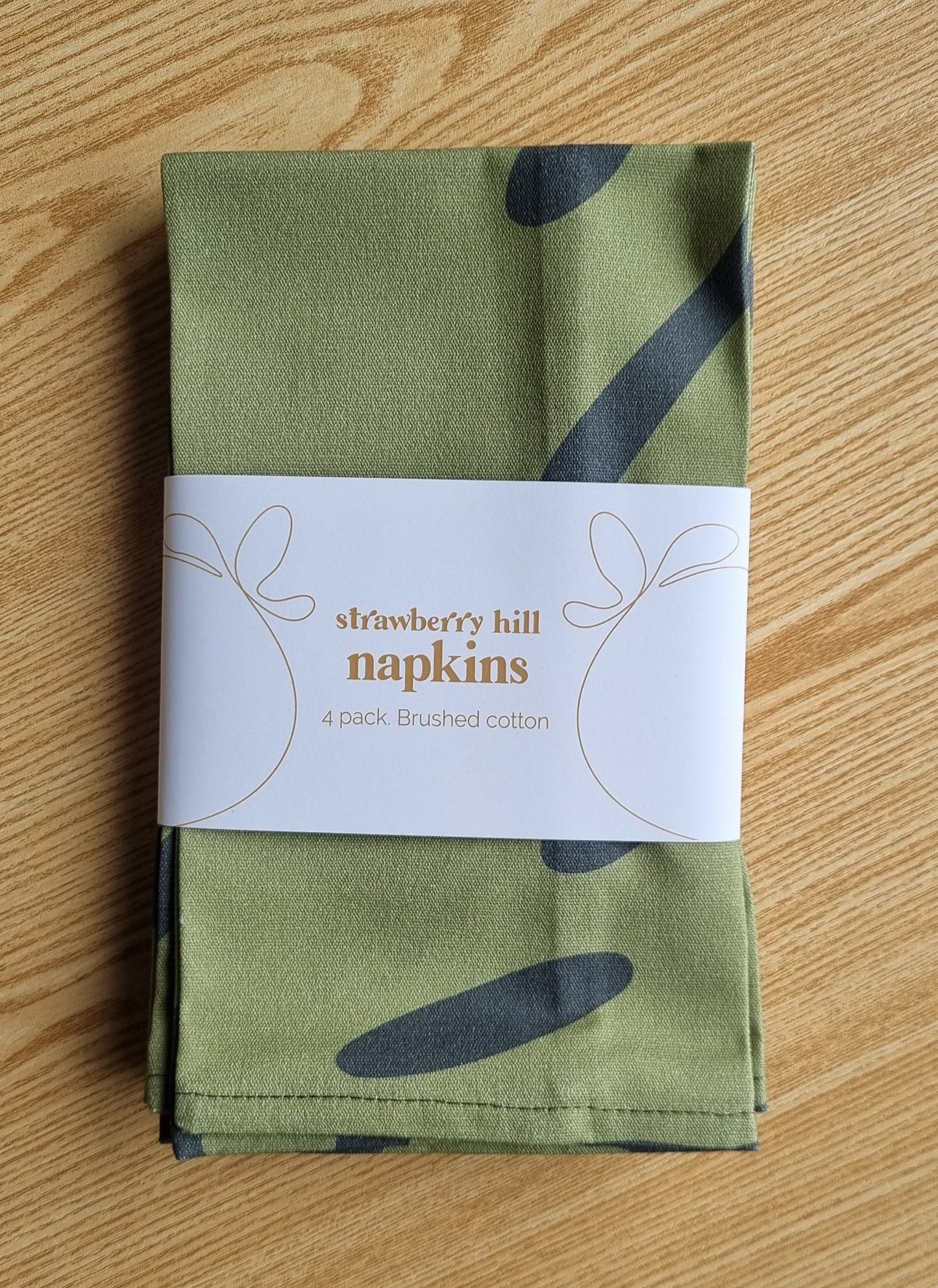 Brushed Cotton Napkins - Set of 4
