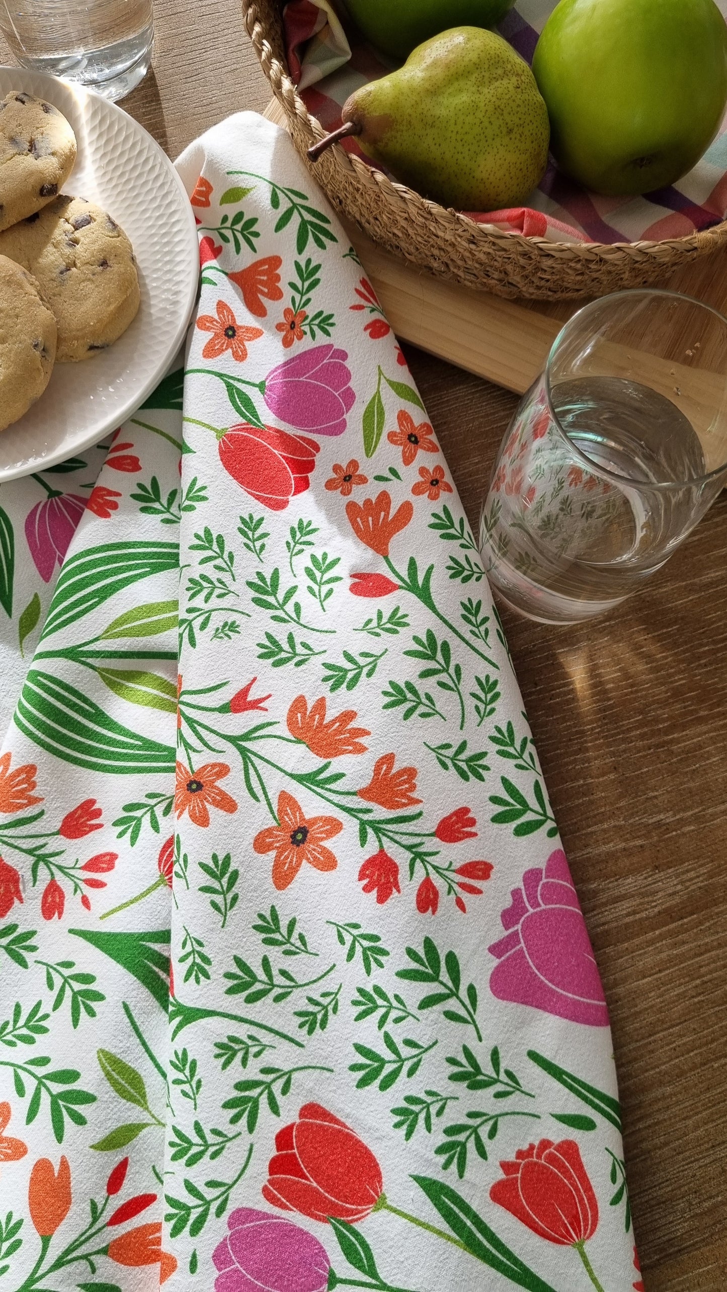 Tulip Tea Towel