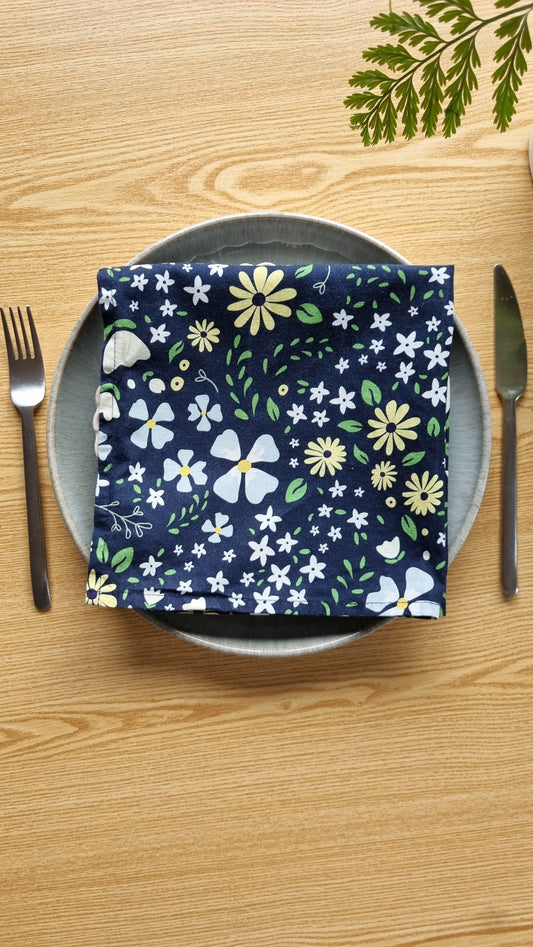 Everyday Napkins - Periwinkle Floral