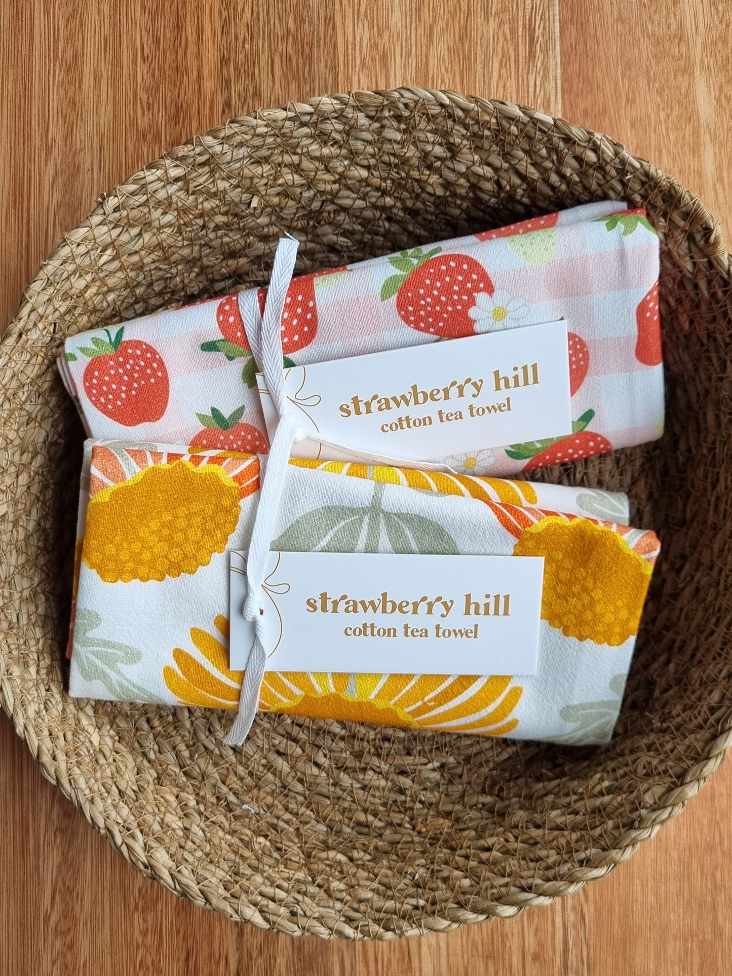 Summertime Brights 2 Tea Towel Bundle