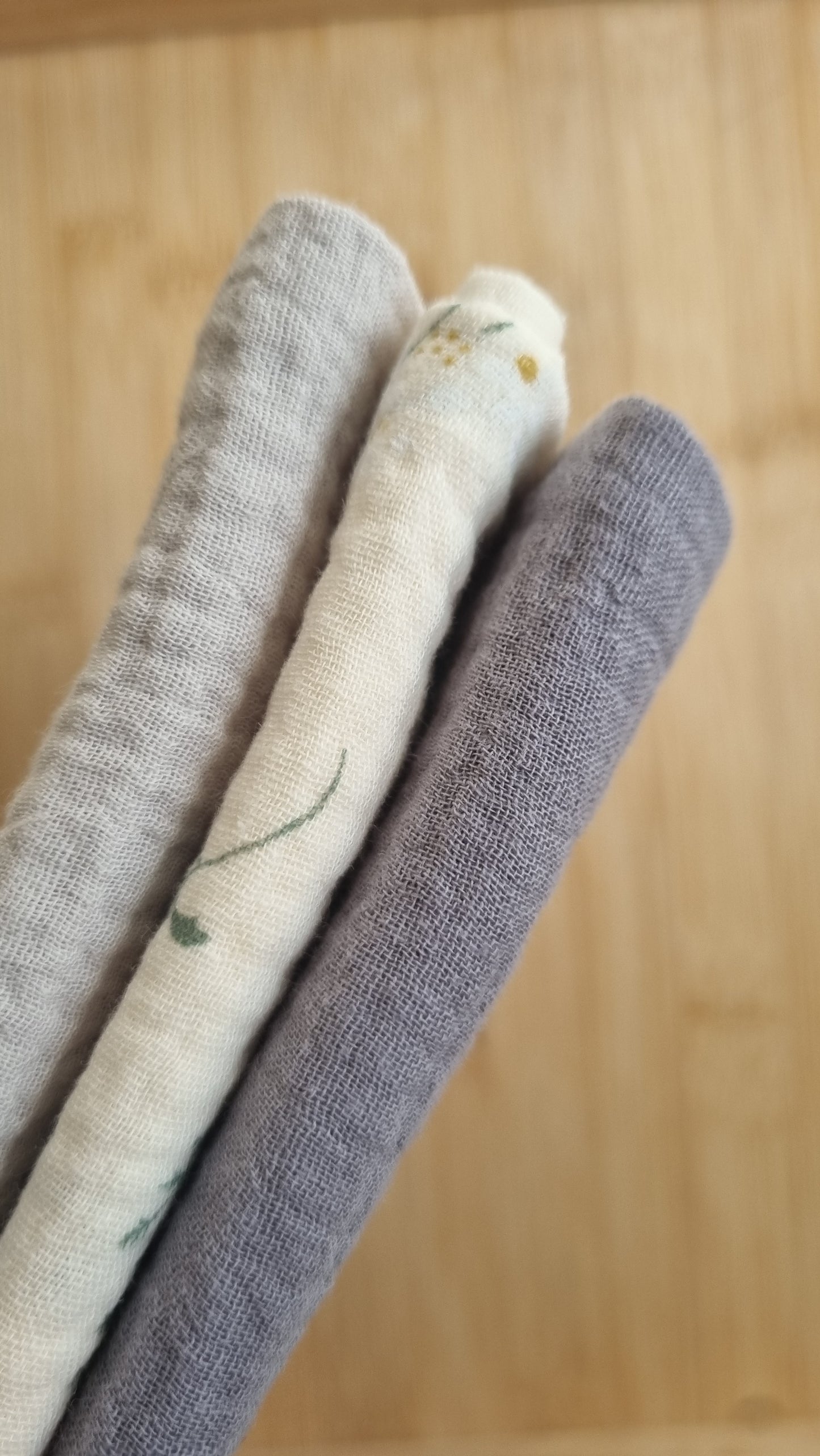 Chalky Blue Face cloth 3 Pack