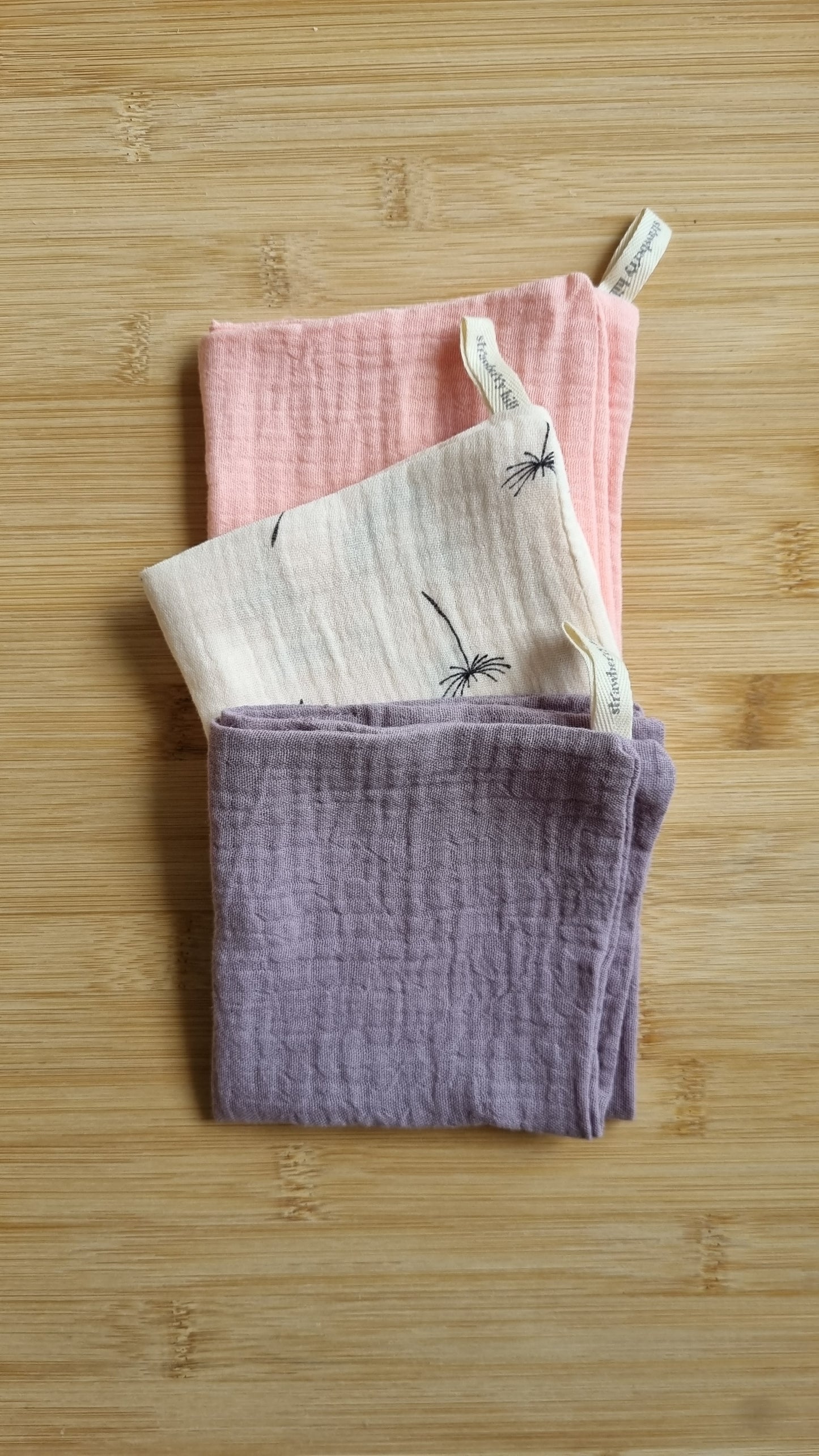 Pastel Hues Face cloth 3 Pack