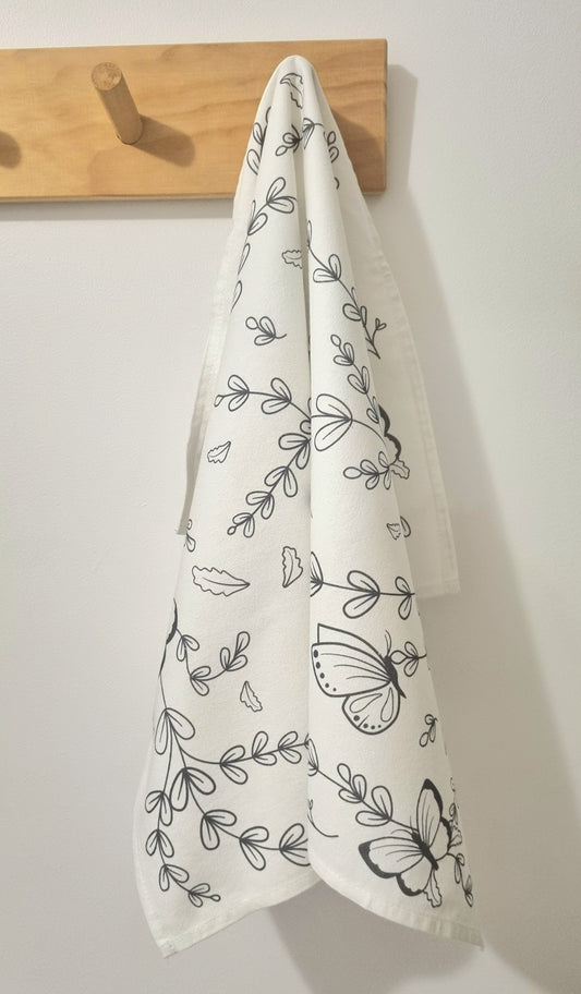 Butterfly Tea Towel