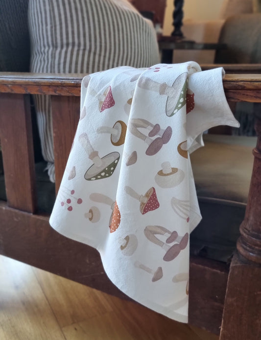 Mushroom Medley Tea Towel