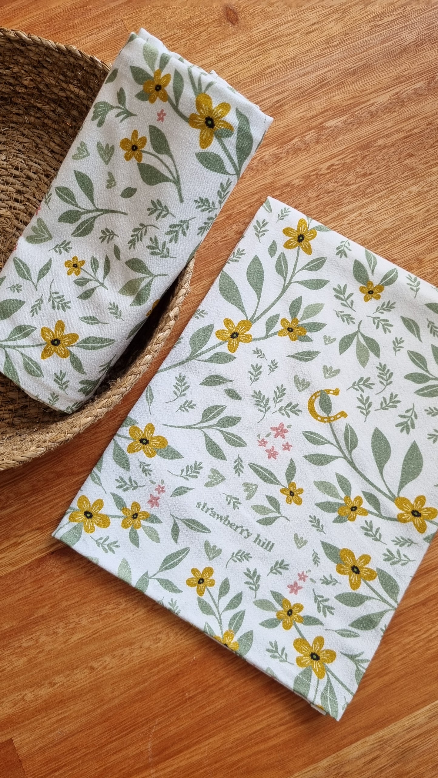 Mustard Meadow Tea Towel