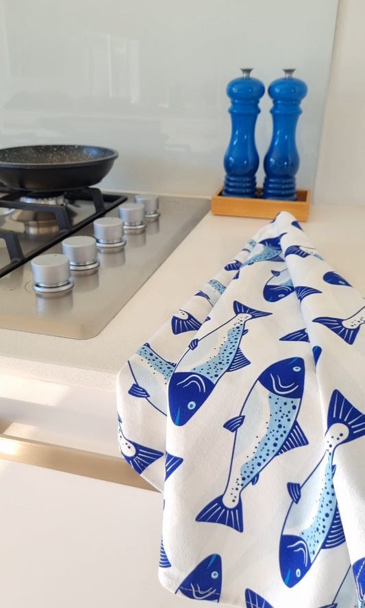 Fish Tea Towel