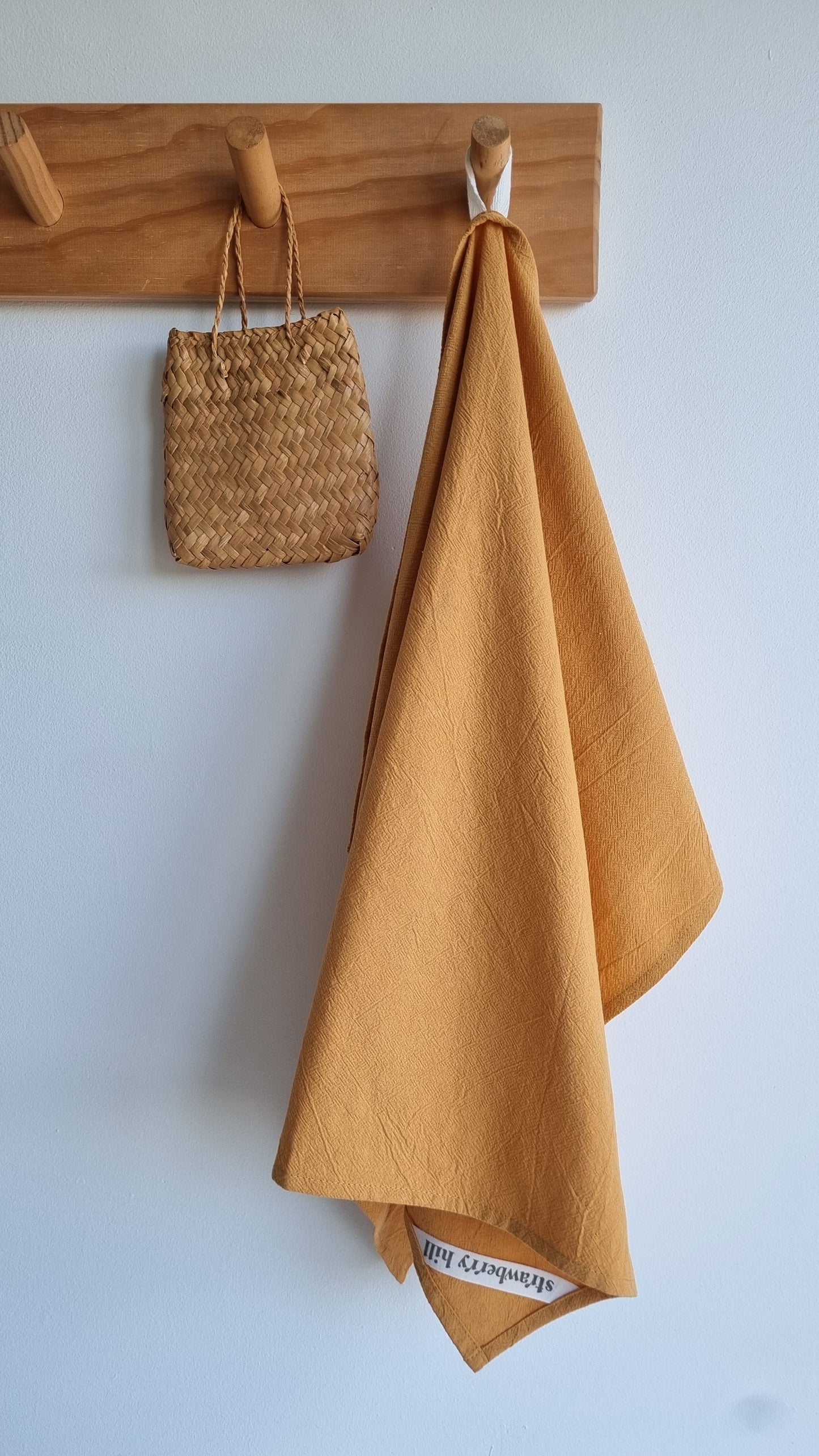 Dyed Floursack Tea Towel