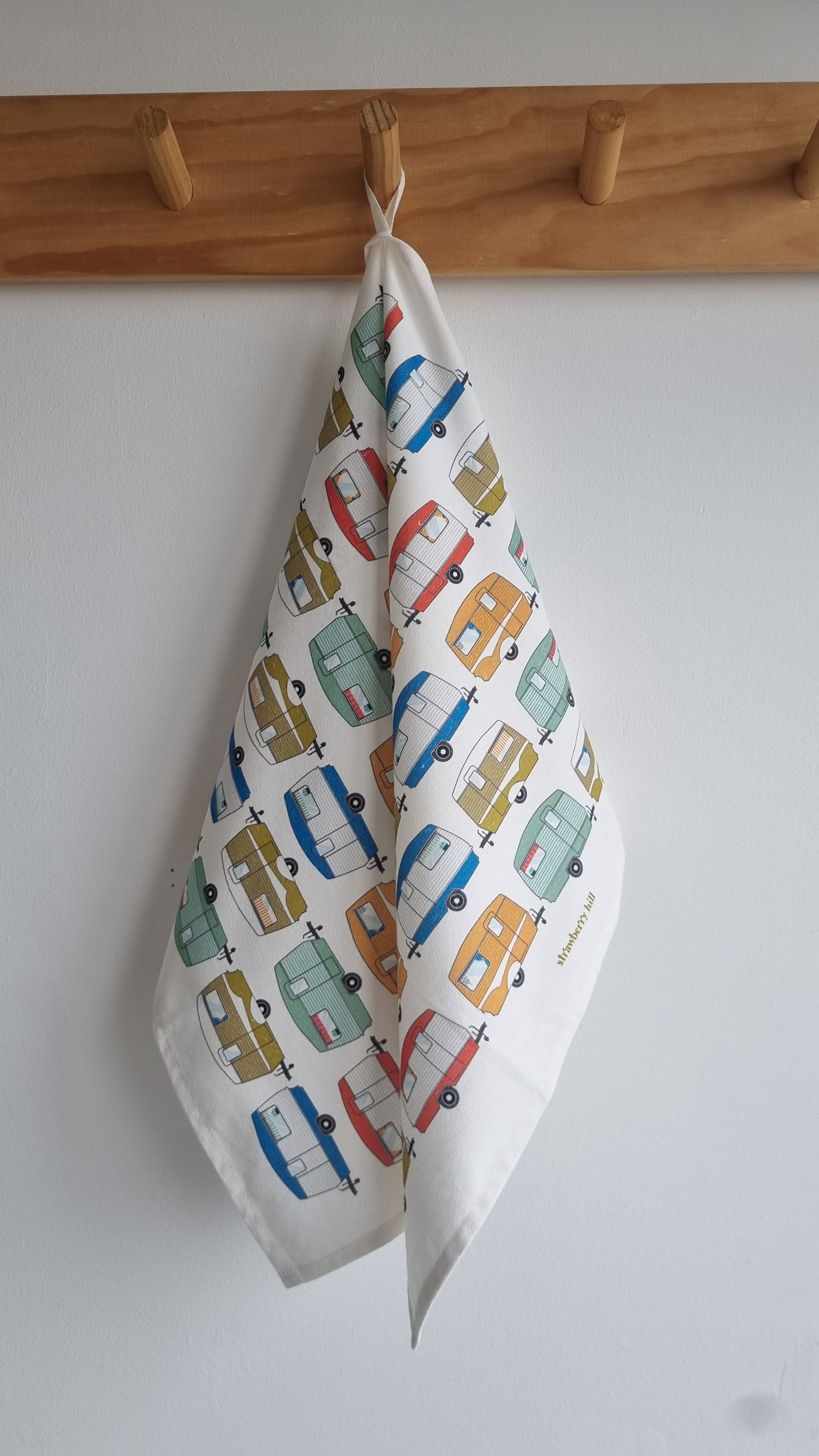Caravan Tea Towel