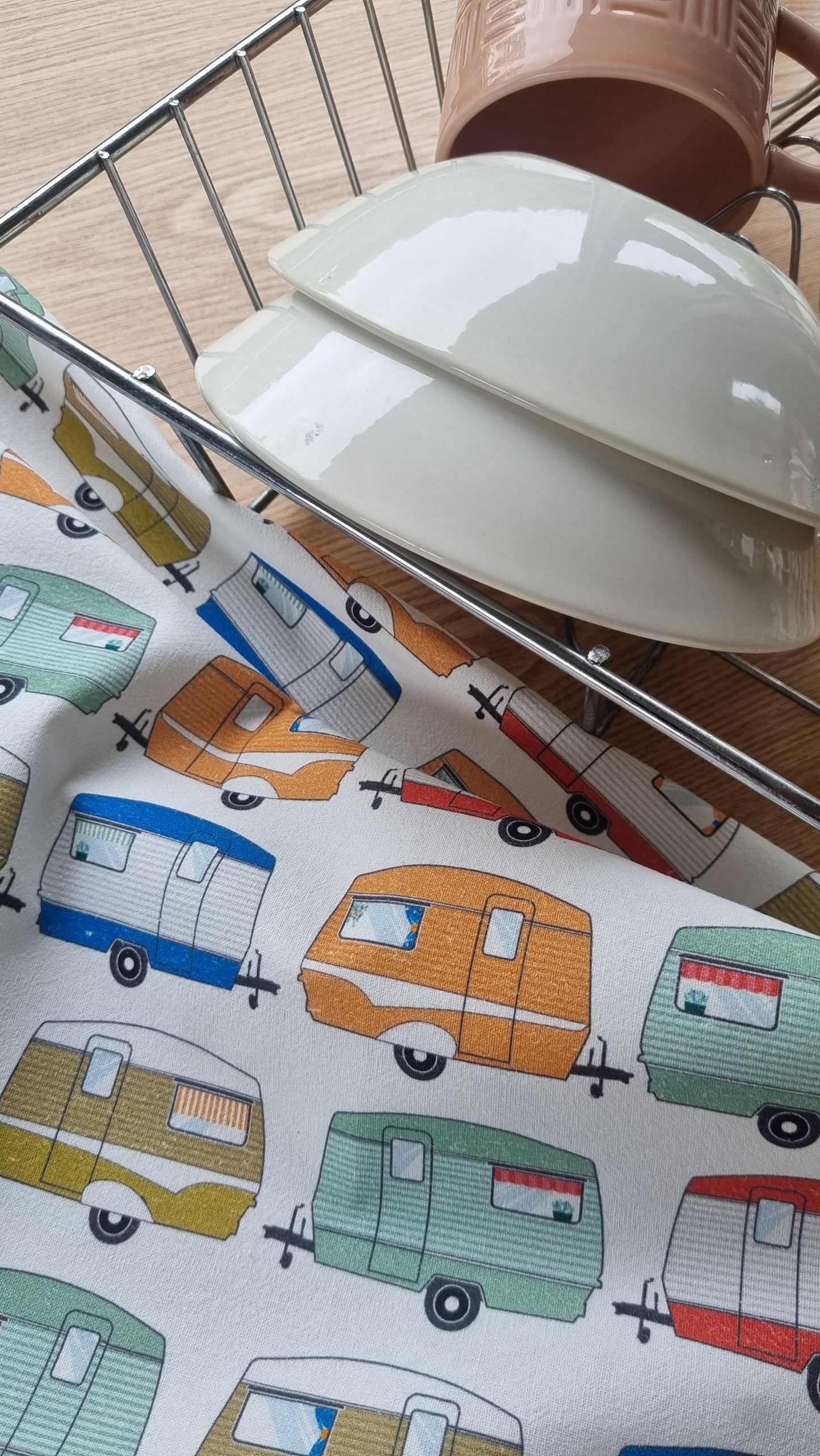 Caravan Tea Towel