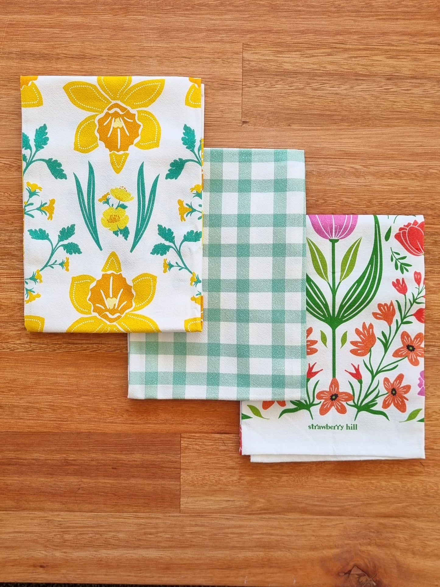 Spring 3 Tea Towel Bundle