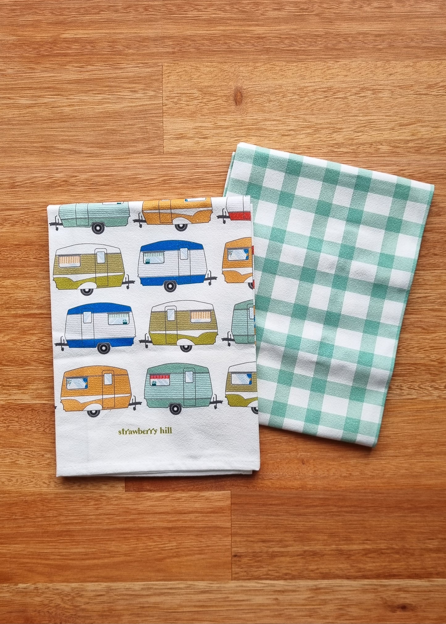Caravan Holiday 2 Tea Towel Bundle
