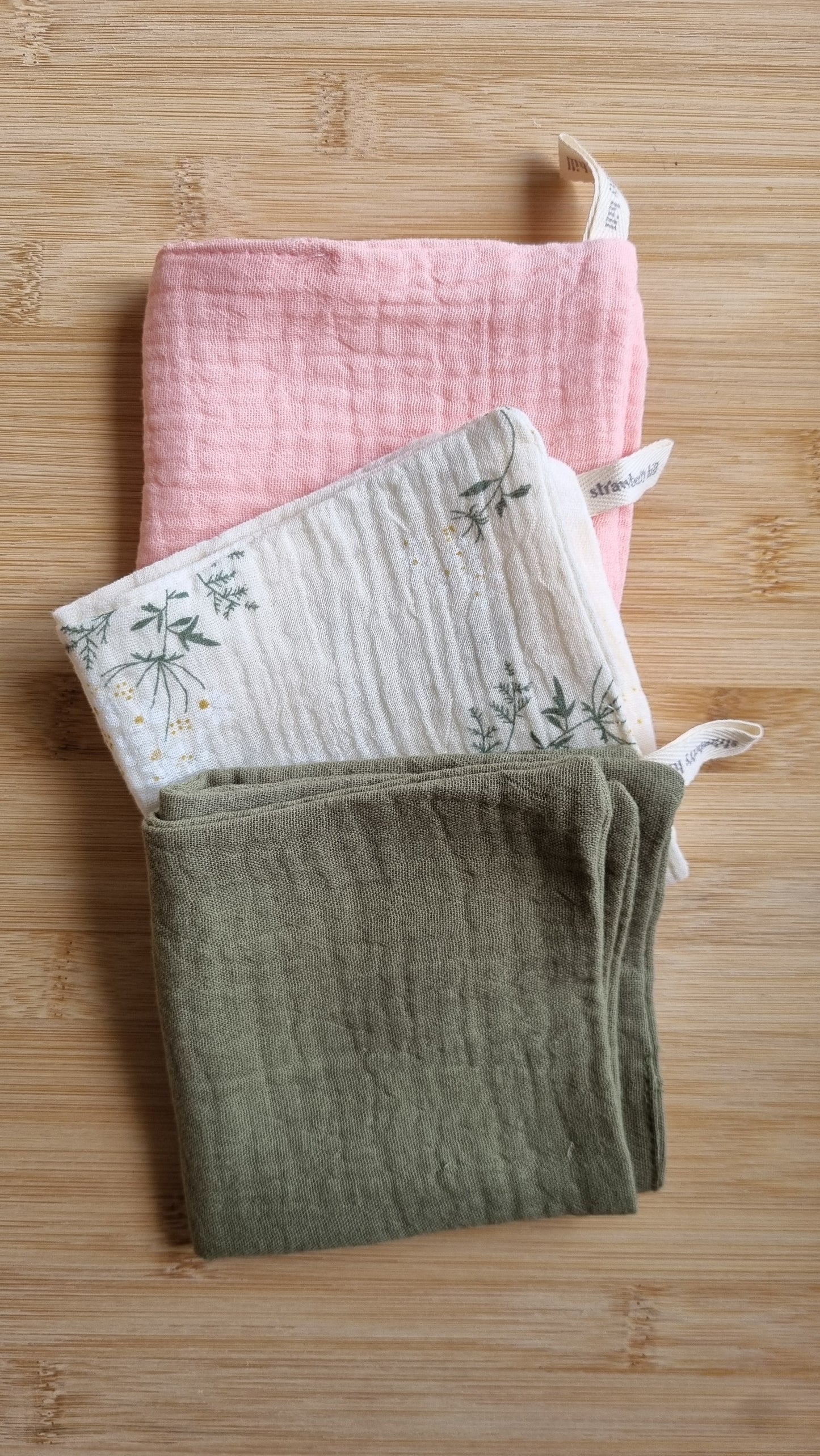 Rose Garden Face cloth 3 Pack