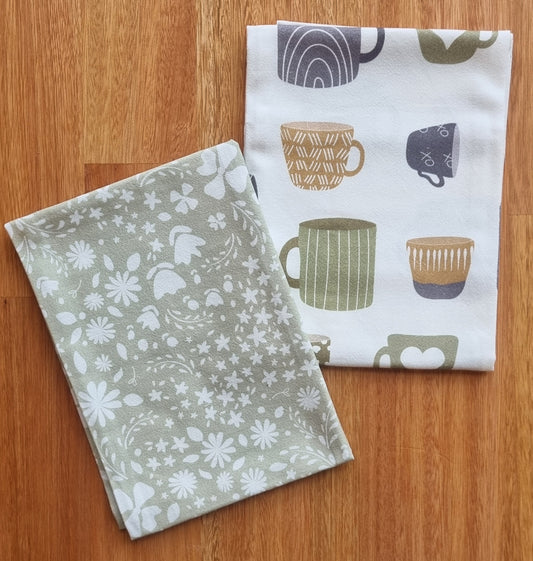 Coffee First 2 Tea Towel Bundle