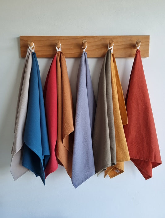 Dyed Floursack Tea Towel