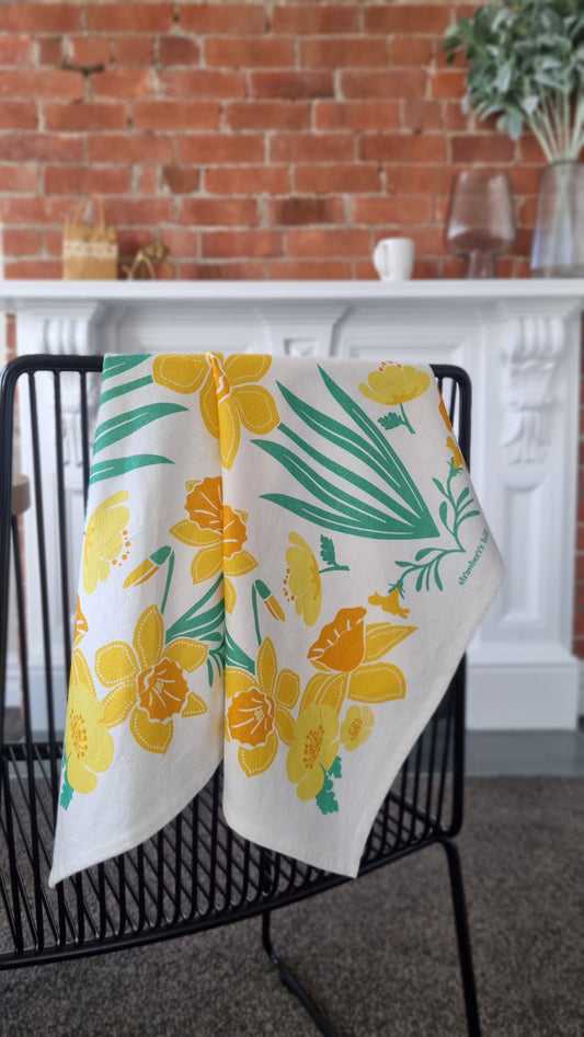 Daffodil Tea Towel