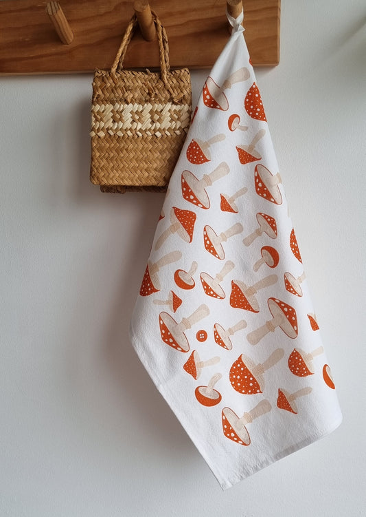 Limited Edition - Toadstool Tea Towel