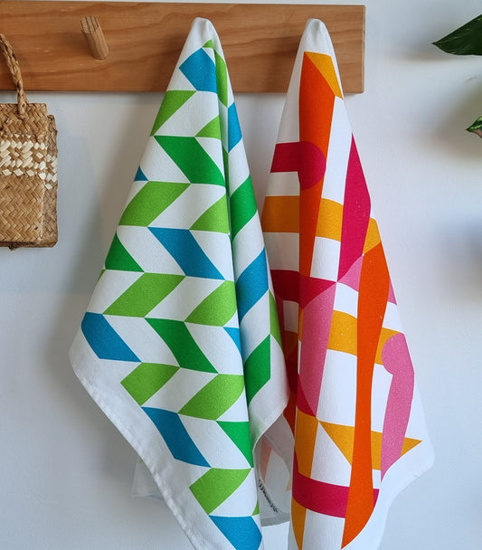 Contemporary Māori Design 2 Tea Towel Bundle