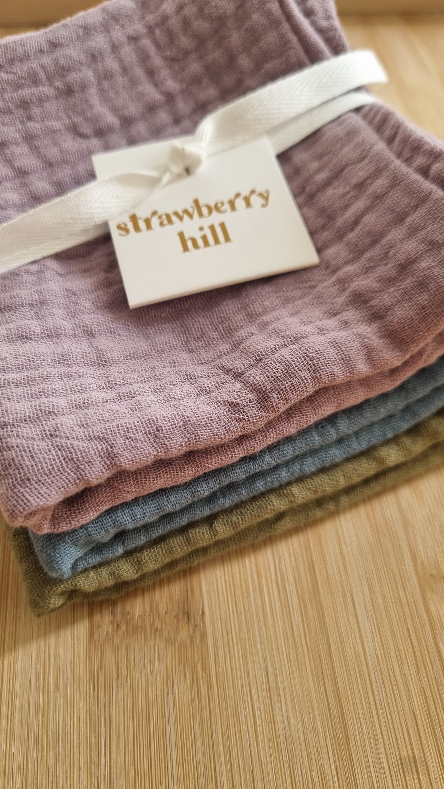 Jewel Tones Face cloth 3 Pack