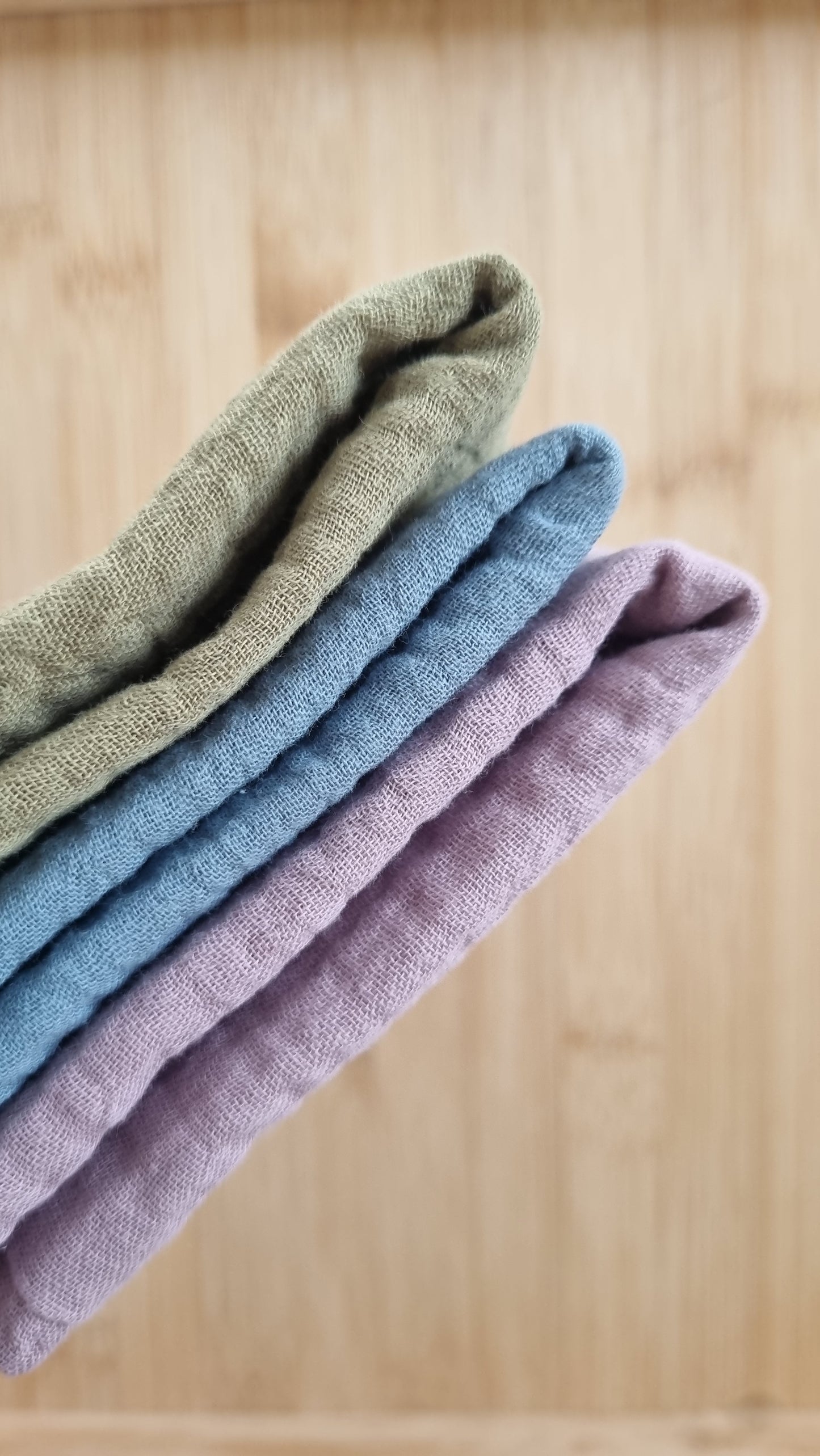 Jewel Tones Face cloth 3 Pack