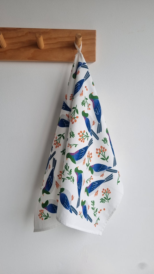 Kereru Tea Towel