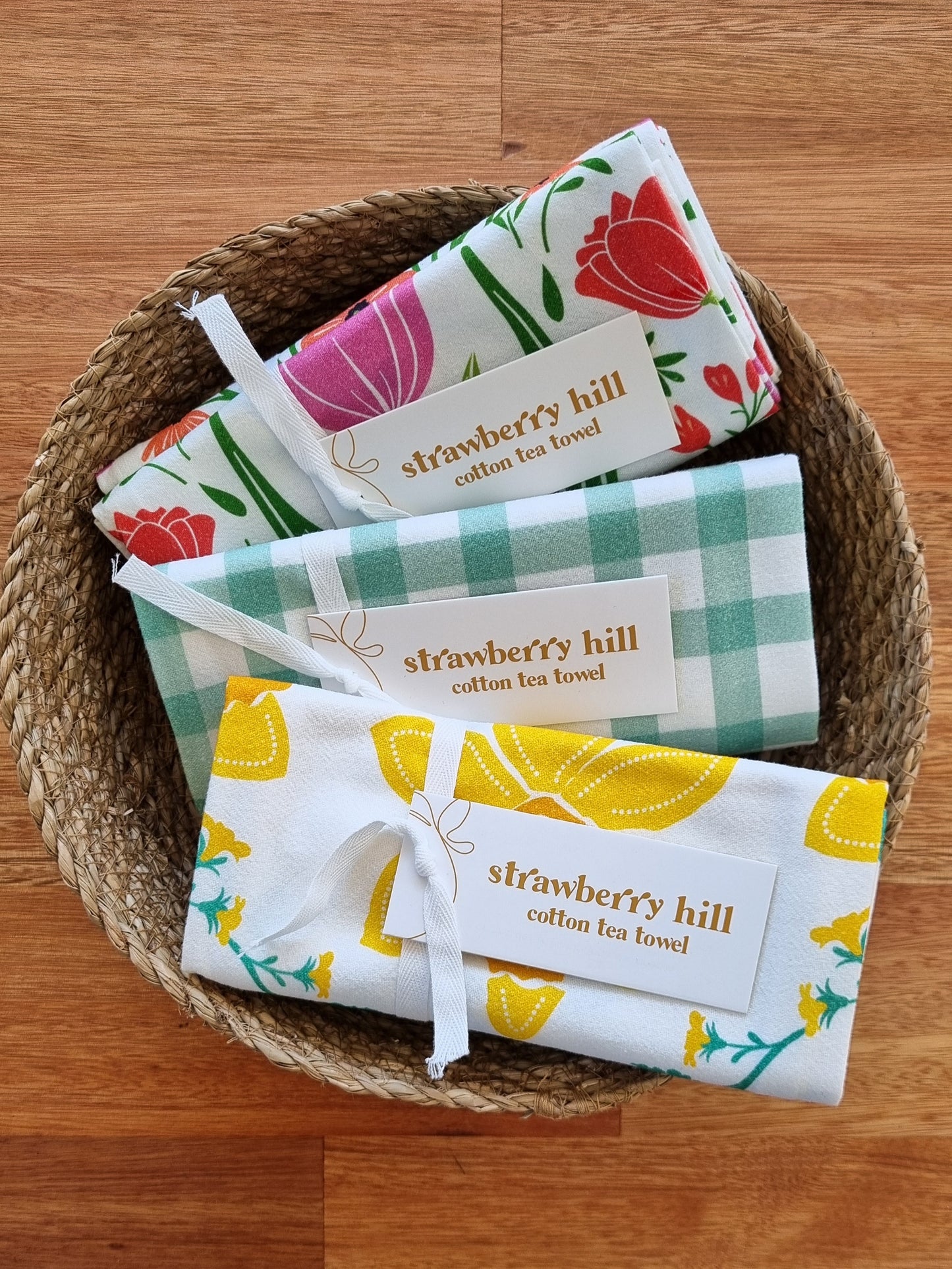 Spring 3 Tea Towel Bundle