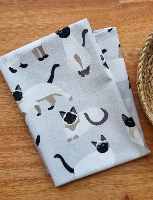 Cat Tea Towel