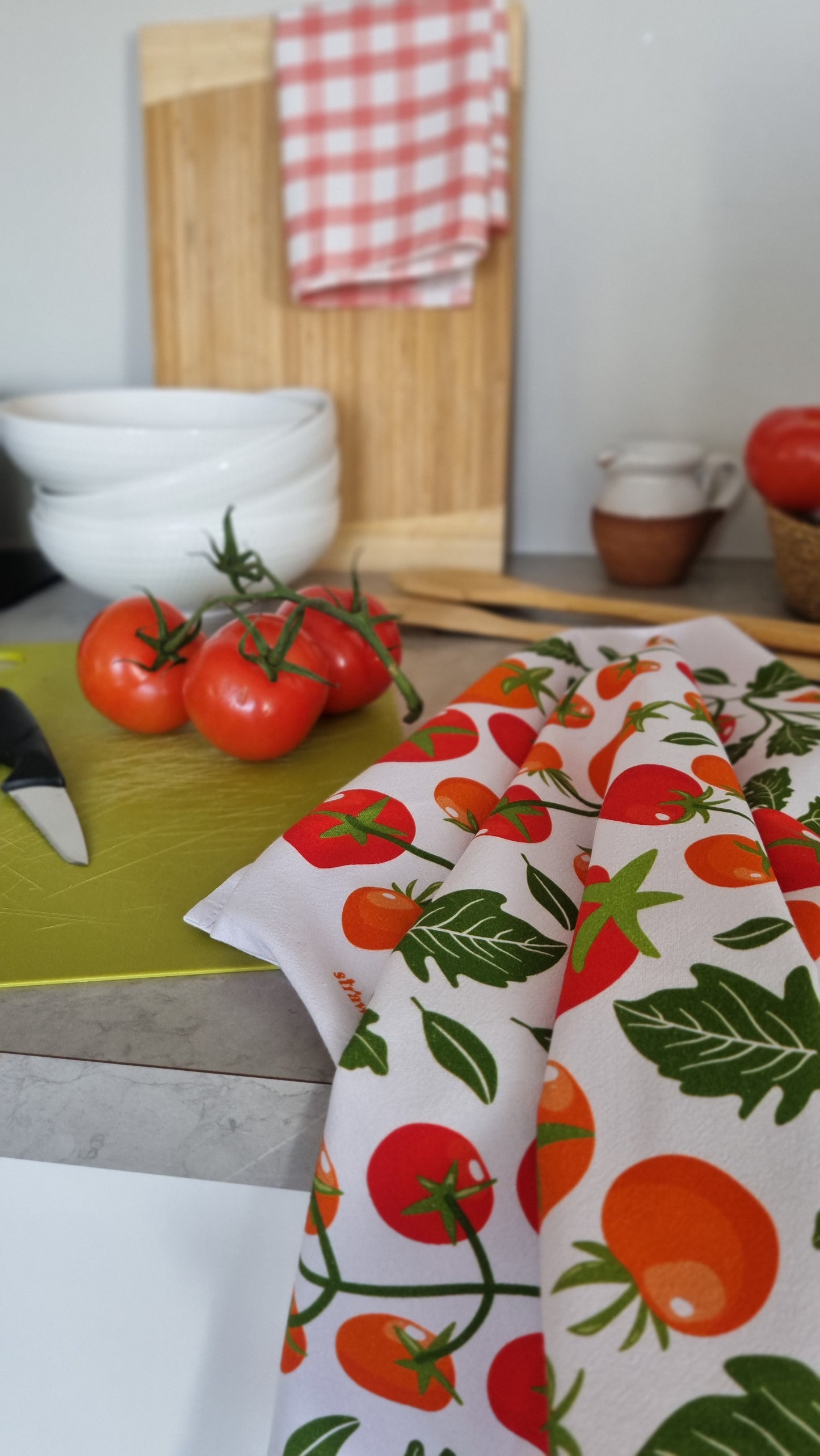 Tomato Tea Towel